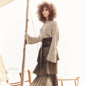 Brunello Cucinelli cropped sequin sweater